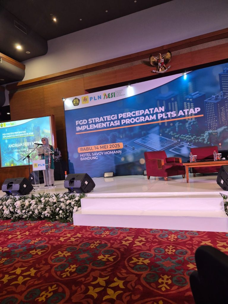 kegiatan Asosiasi Energi Surya Indonesia (AESI) terkait FGD Strategi Percepatan Implementasi Program PLTS Atap dengan EBTKE, DJK & PLN